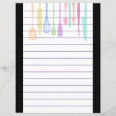 Retro keuken kookgerei (Achterkant)