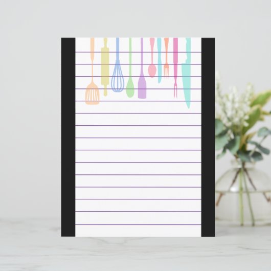 Retro keuken kookgerei (Staand voorkant)