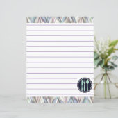 Retro keuken kookgerei Zigzag Chevron (Staand voorkant)