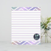 Retro keuken kookgerei Zigzag Chevron (Staand voorkant)