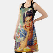 Retro keuken schilderij schort (Insitu)