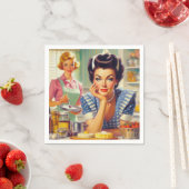 Retro keuken schilderij servet (Insitu)