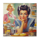 Retro keuken schilderij tegeltje (Voorkant)