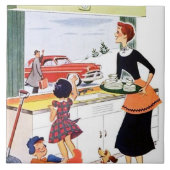 retro keuken tegeltje (Voorkant)