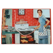 retro  keukendame groot cadeauzakje (Voorkant)