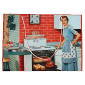 retro  keukendame groot cadeauzakje (Achterkant)