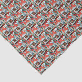 retro  keukendame tissuepapier (Detail)