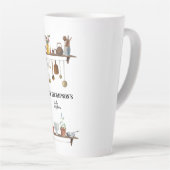  retro keukengerei latte mok (Rechterhoek)