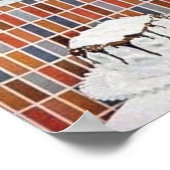 Retro keukenhuisvrouw decor poster (Hoek)