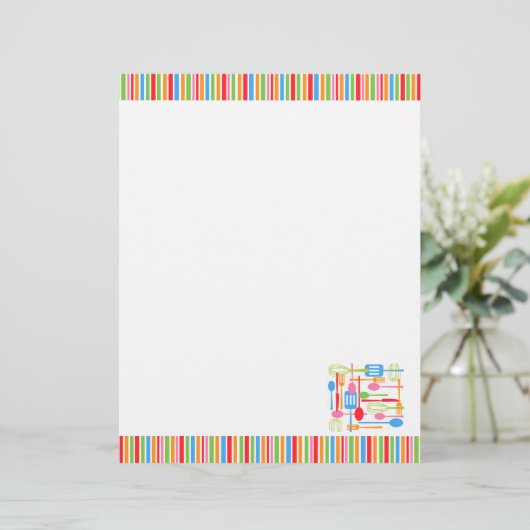 Retro Keukenkookapparatuur Blank Recipages (Staand voorkant)