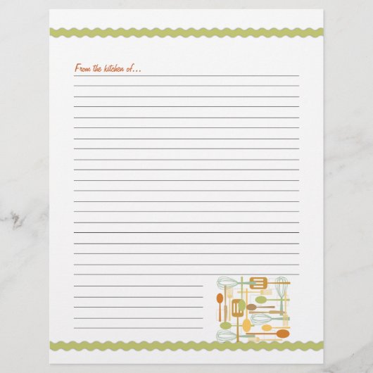 Retro Keukenkookapparatuur Pagina's ophalen (Voorkant)