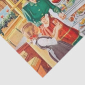 retro  keukenontkoppeling tissuepapier (Detail)