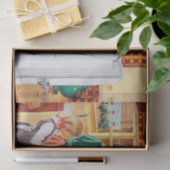 retro  keukenontkoppeling tissuepapier (Geschenk)