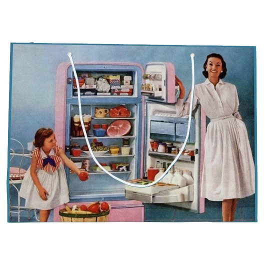 Retro keukenpartij groot cadeauzakje (Achterkant)