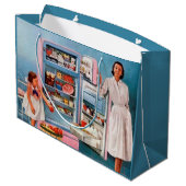 Retro  keukenpartij groot cadeauzakje (Achterkant Gekanteld)