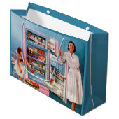 Retro  keukenpartij groot cadeauzakje (Voorkant Gekanteld)