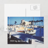 Retro Key West Florida Briefkaart (Voorkant / Achterkant)