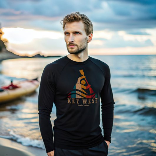 Retro Key West Kajakken T-shirt