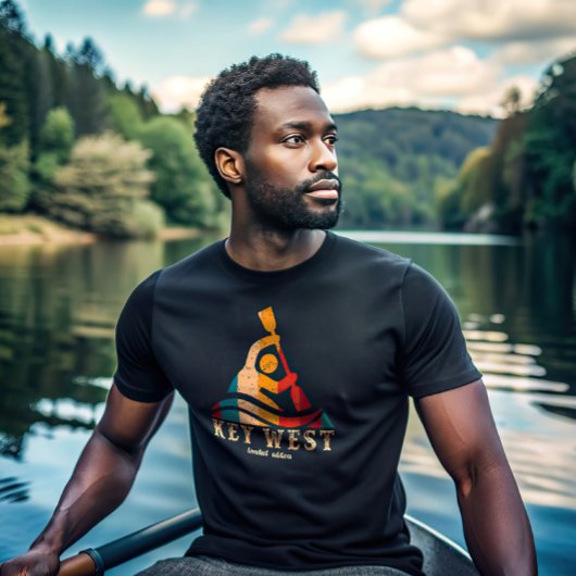 Retro Key West Kajakken T-shirt