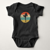 Retro Kick Boxer Icon Kick Boxing Romper (Voorkant)