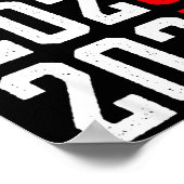 Retro Kids Funny Happy New Year 2026 2027 67 Meme Poster (Hoek)