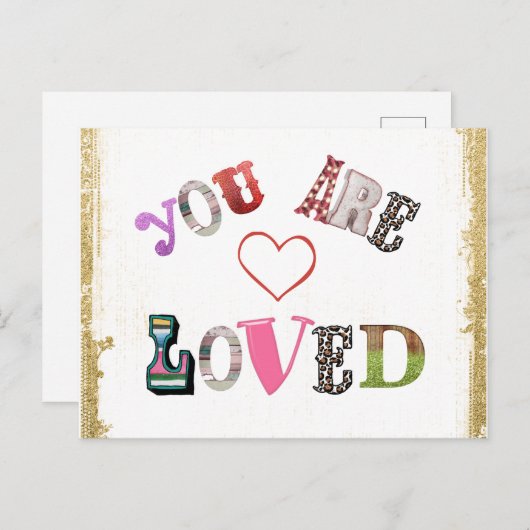 Retro Kijk: je bent dol Briefkaart (Voorkant / Achterkant)