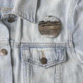 retro kijk met oude kant ronde button 5,7 cm (In situ)