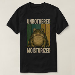 Retro Kikker Vintage Esthetisch Design T-shirt