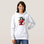 Retro Killer Housewife “Who’s Next?” Hoodie (Voorkant volledig)