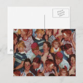 Retro Kinder Briefkaart (Voorkant / Achterkant)