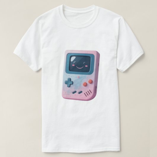 Retro Kinder spelcomputer T-shirt (Design voorkant)