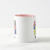 Retro Kindergarten Vibes Teacher Mok (Midden)