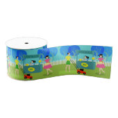 Retro Kinderlimonade met lintje Grosgrain Lint (Spoel)
