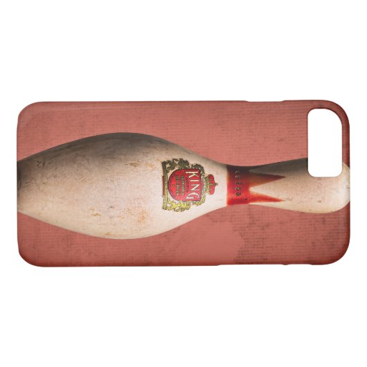 Retro King Pins, Bowling Pin Art, Case-Mate iPhone Case (Achterkant (Horizontaal))