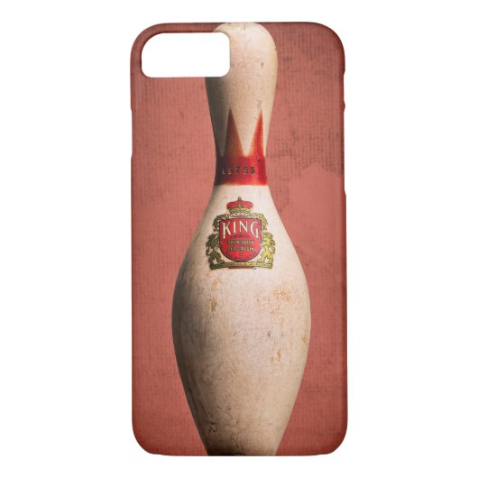 Retro King Pins, Bowling Pin Art, Case-Mate iPhone Case (Achterkant)