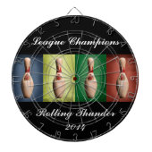 Retro King Pins Dartbord (Voorkant)