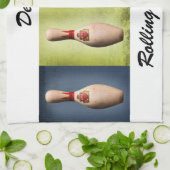 Retro King Pins Theedoek (Gevouwen)