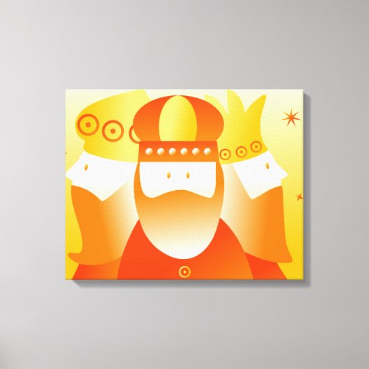 Retro Kings Canvas Afdruk (Voorkant)