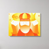 Retro Kings Canvas Afdruk (Voorkant)