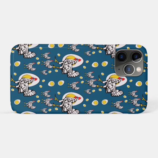 Retro Kippen Case-Mate iPhone Case (Achterkant (horizontaal))