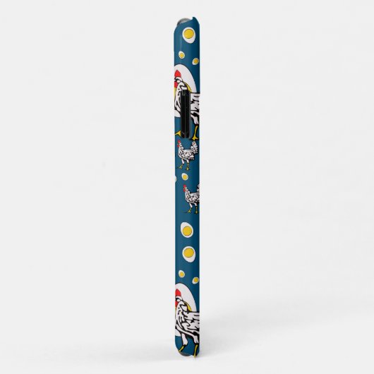 Retro Kippen Case-Mate iPhone Case (Achterkant/rechts)