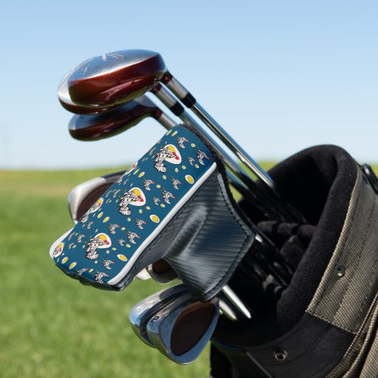 Retro Kippen Golfheadcover (Insitu)