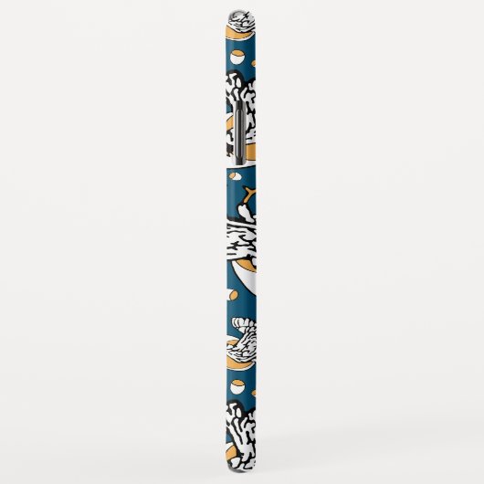 Retro Kippen iphone case (Achterkant/rechts)