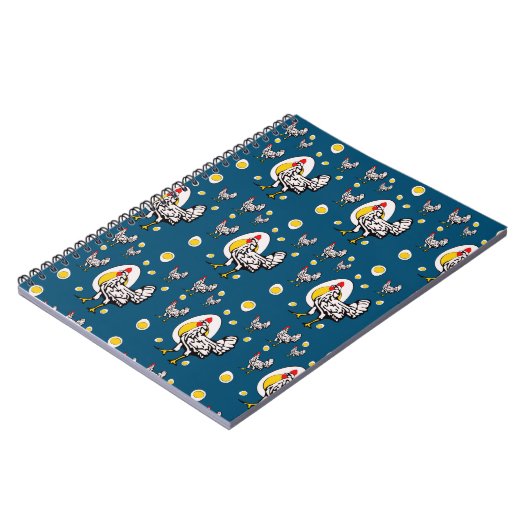 Retro Kippen Notitieboek (Linkerzijde)