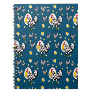 Retro Kippen Notitieboek