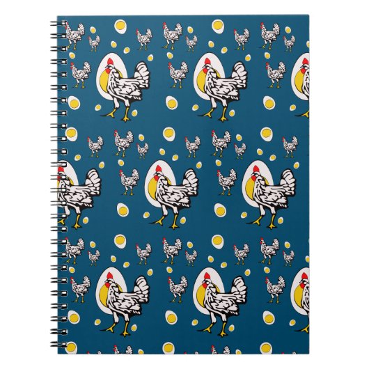 Retro Kippen Notitieboek (Voorkant)