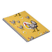 Retro Kippen Notitieboek (Rechterzijde)