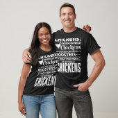 Retro kippenboer t-shirt (Unisex)