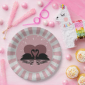 Retro Kissans Papieren Bordje (Feest)