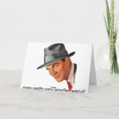 Retro Kissing Christmas Couple Kaart (Achterkant)